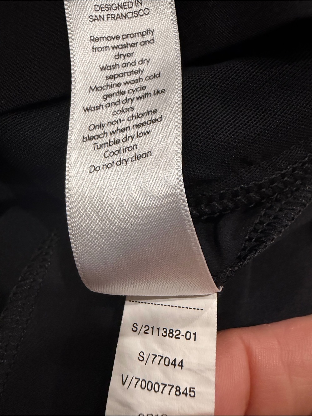 Athleta Soho Skort Skirt Black Size 4 Built-In Shorts - Picture 6 of 6